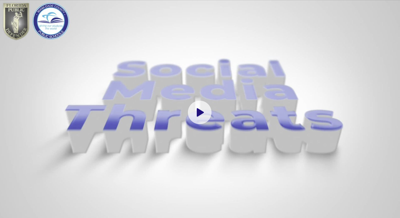 Social Media Threat video